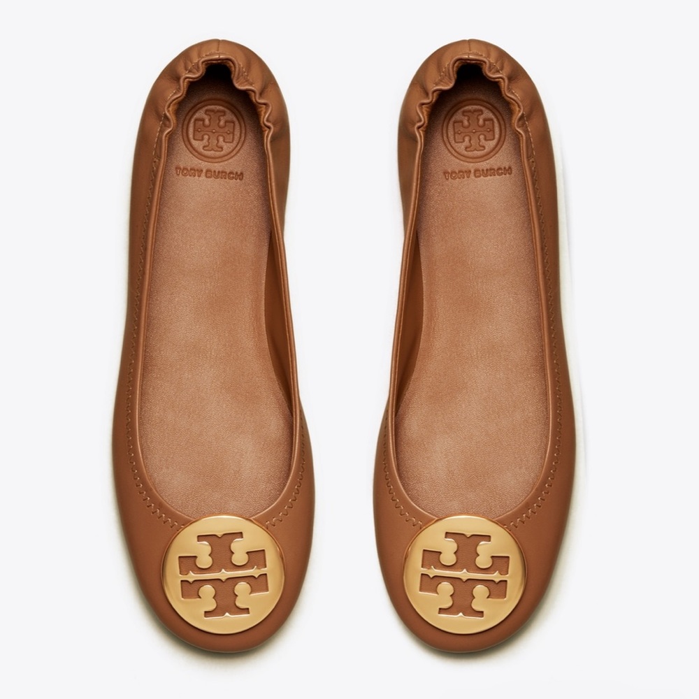 Tory Burch Minnie Travel Ballet Flat, Leather